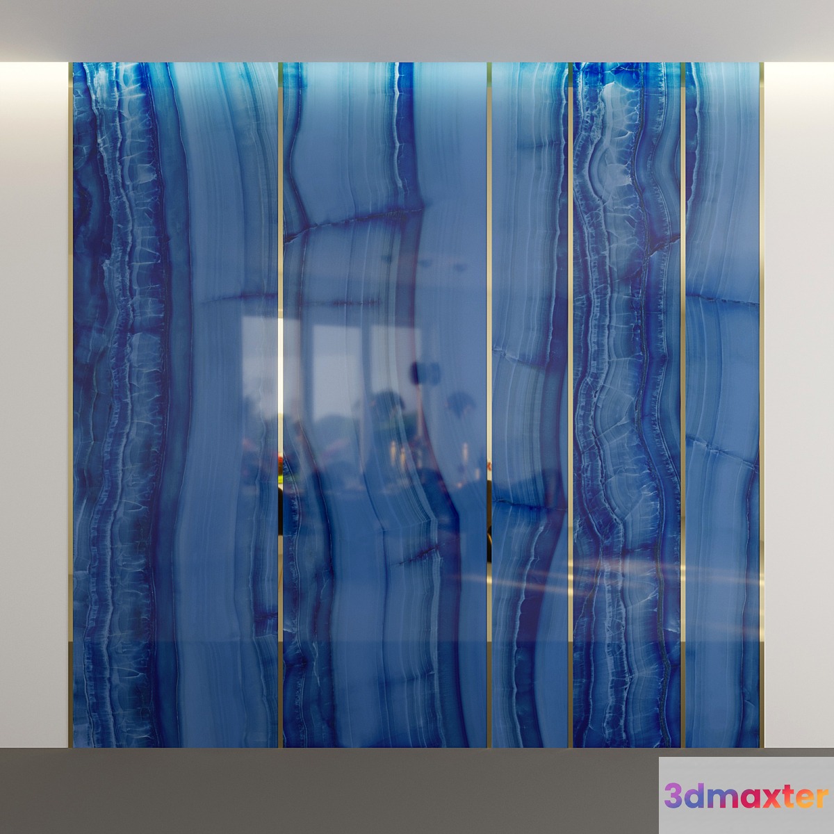 Nautilus wall panel 3D Max
