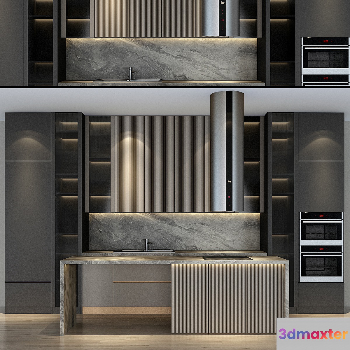 Kitchen_042 3D Max