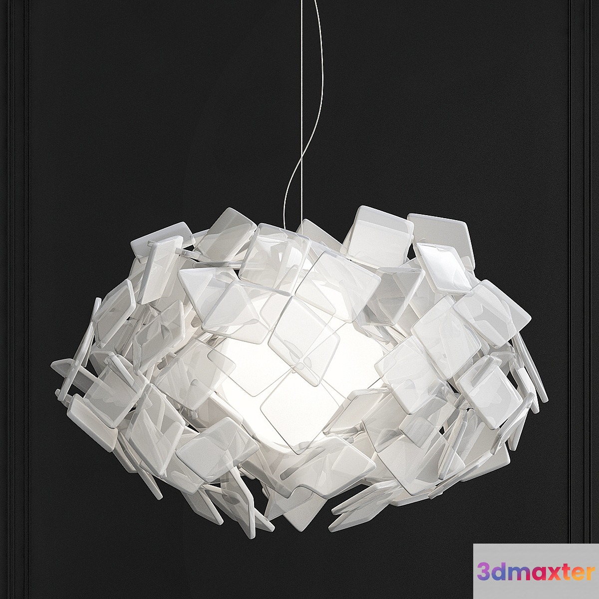 Pronta consegna - Clizia Slamp Lampada a Sospensione 3D Max