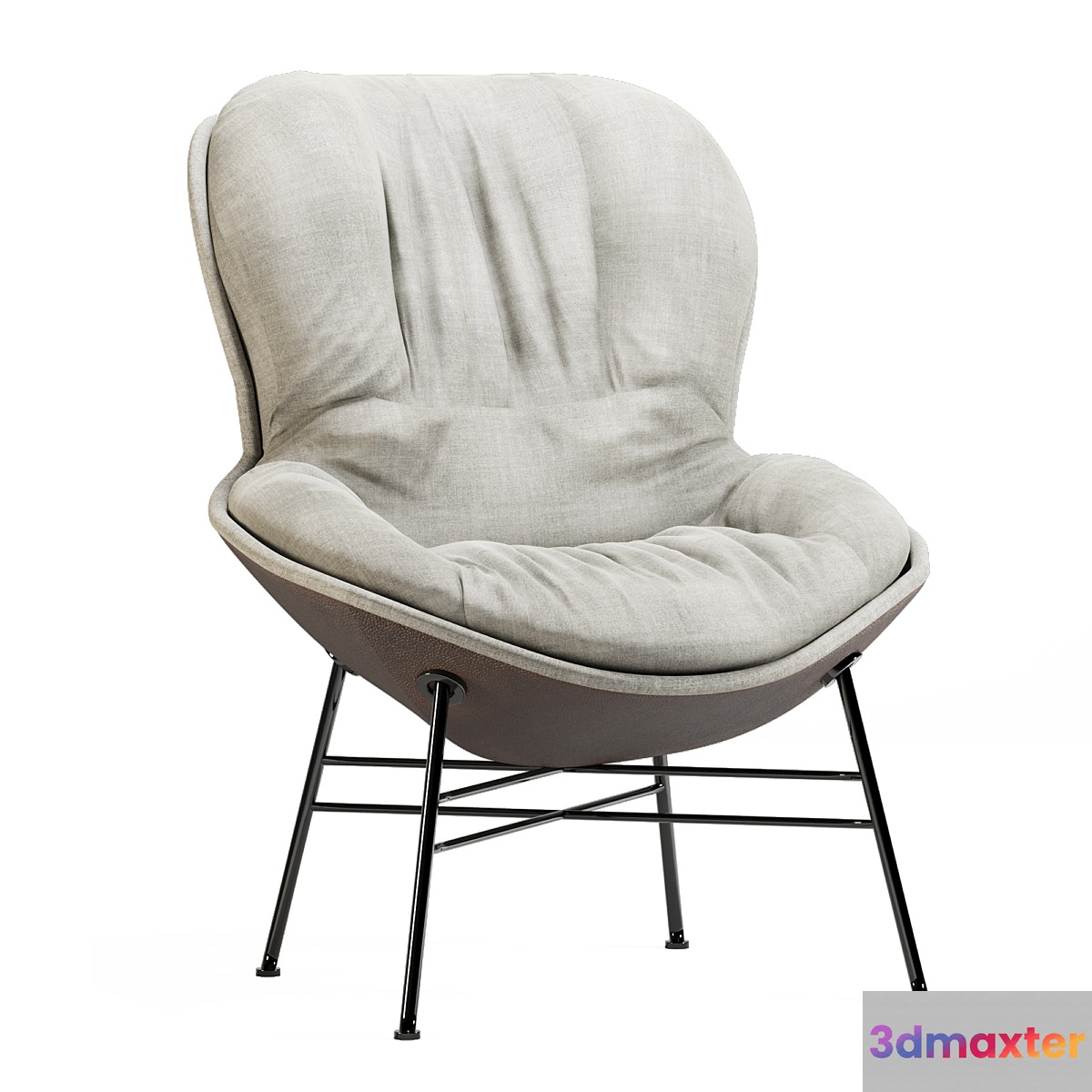 softy armchair ditre 3D Max