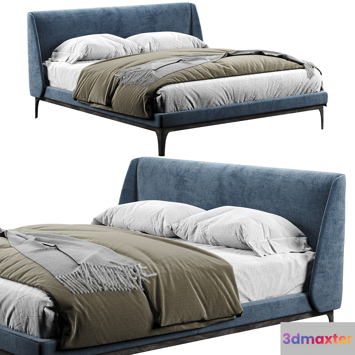 Bed Venice Papadatos 3D Max