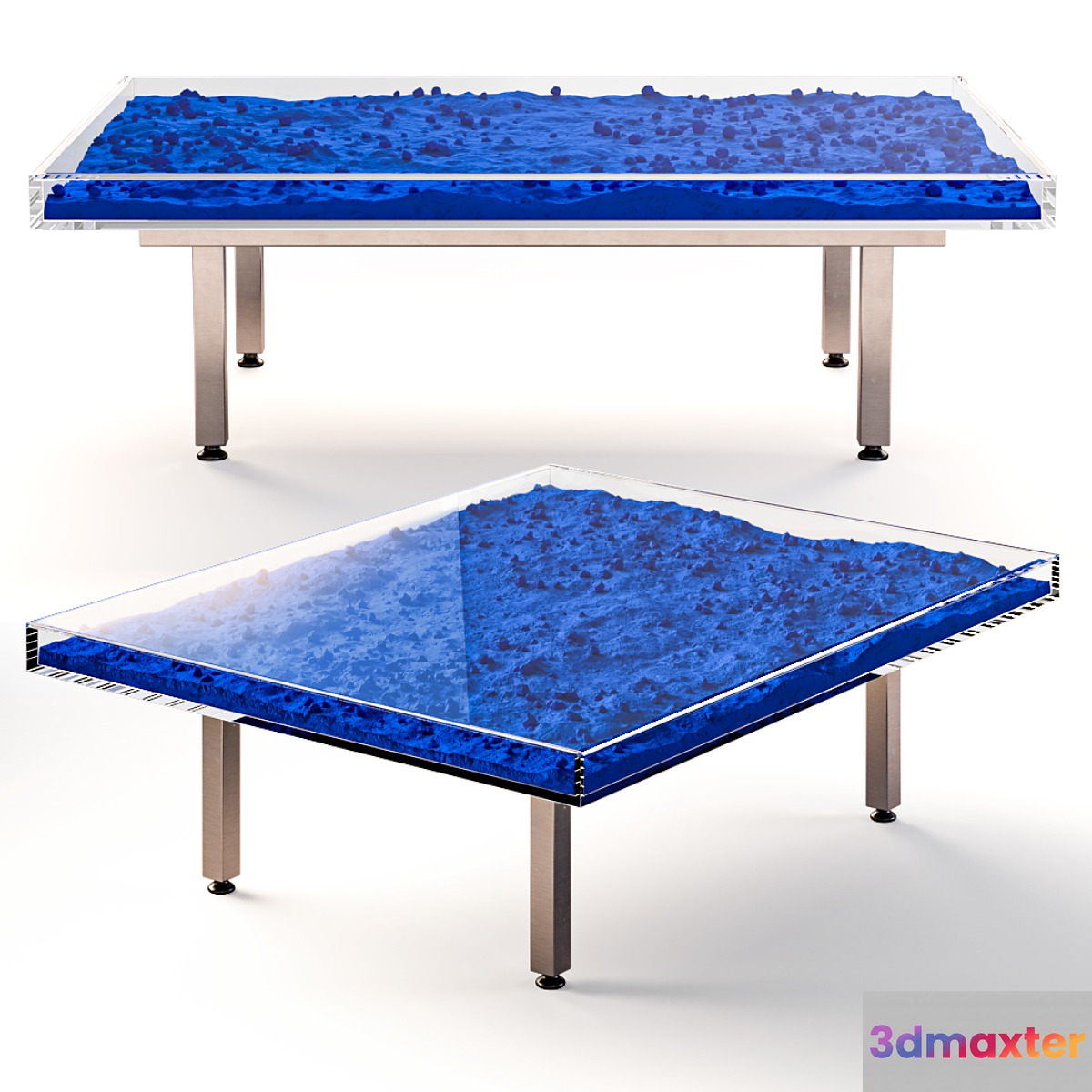 Table Klein Blue by Yves Klein