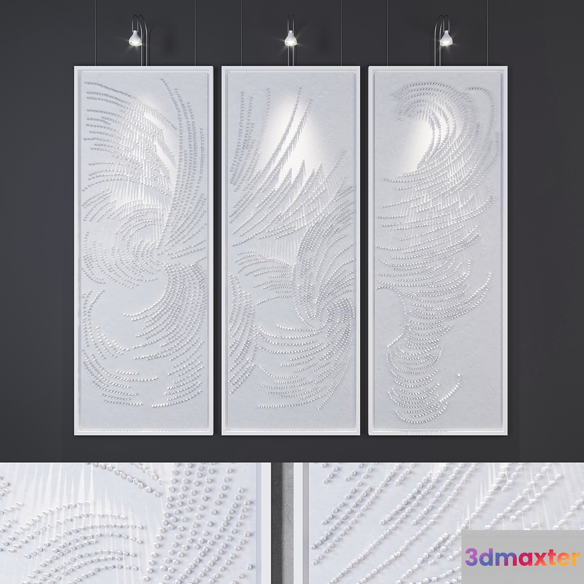 panel Fragment of Life 3D Max
