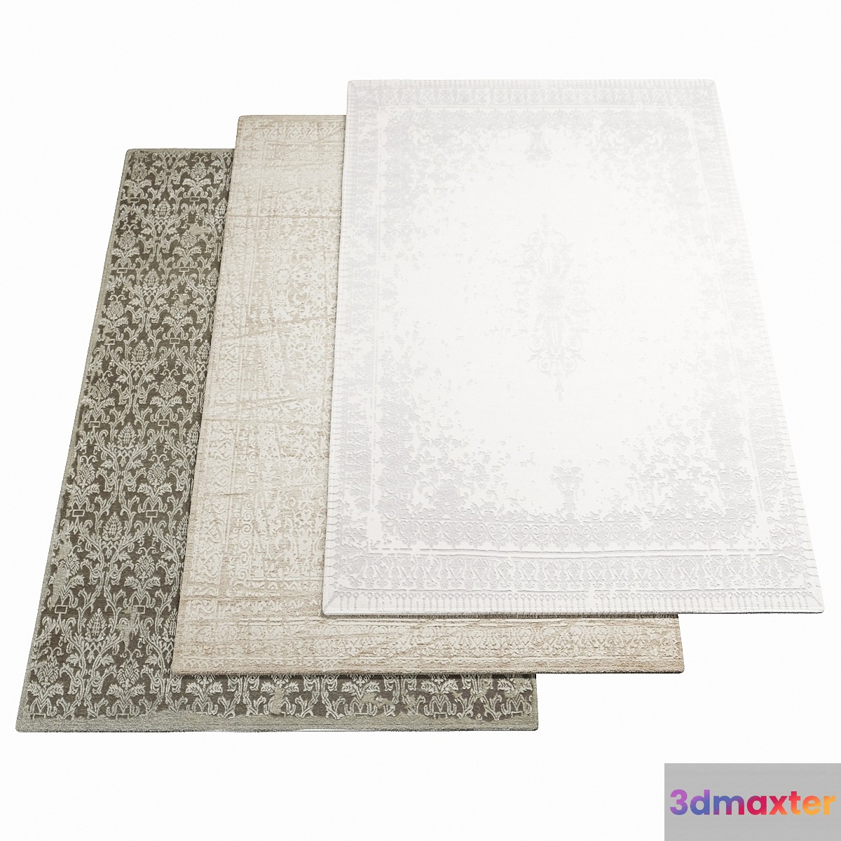 Three Carpets - Jan Kath_Erased Classic_007 - No.2