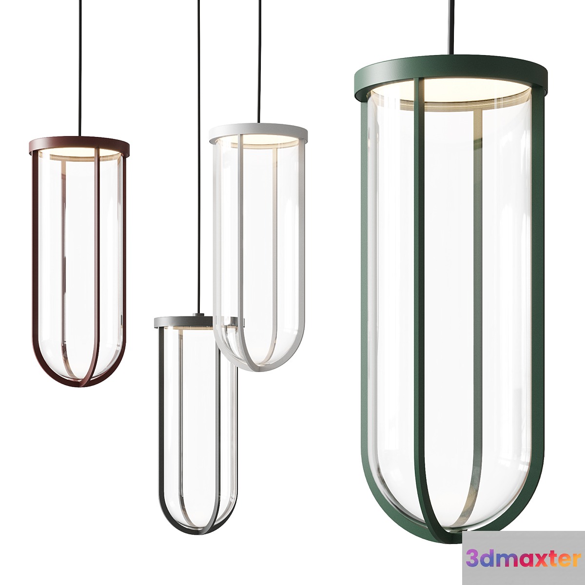 Flos in vitro pendant 3D Max