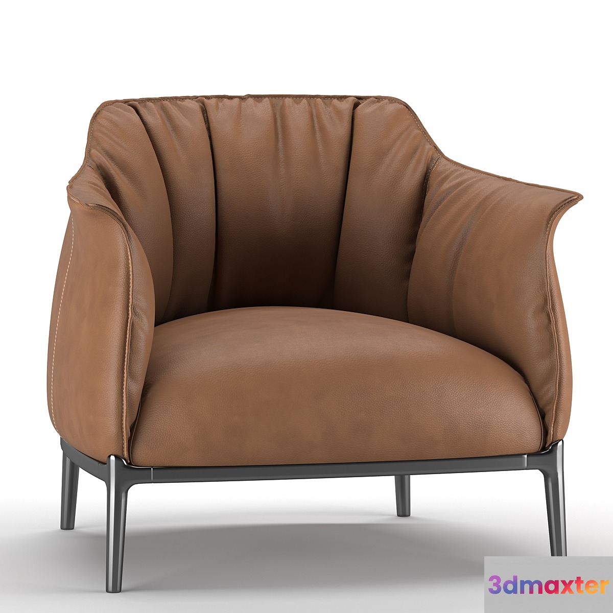 Armchair Poltrona Frau Archibald 3D Max