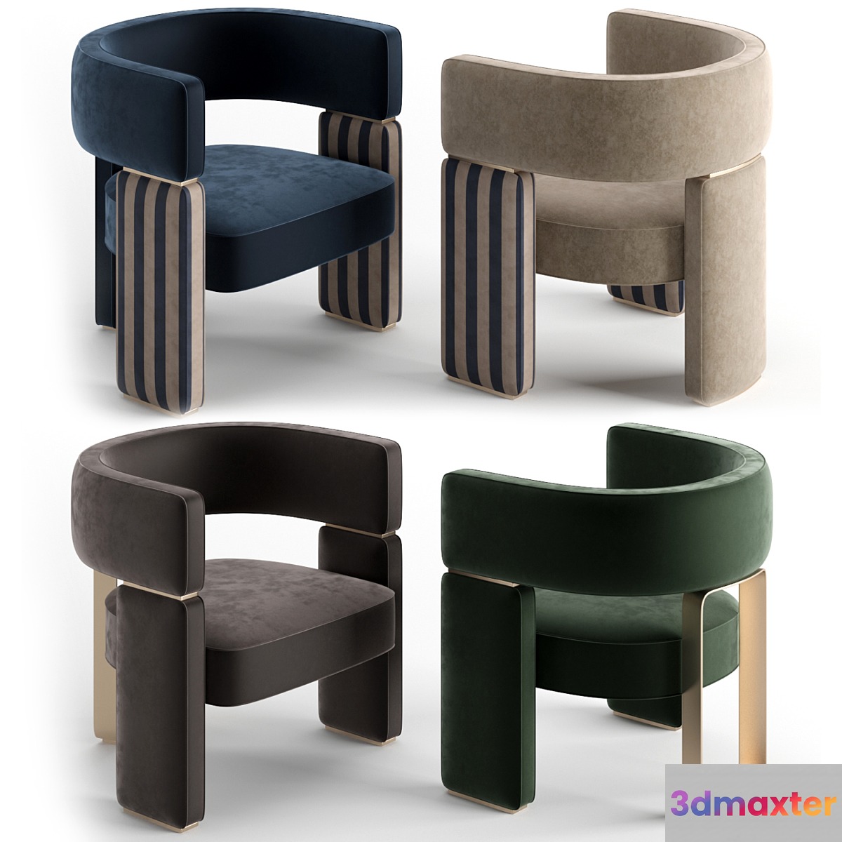 Fendi Casa Margaret Small Armchair - No.2
