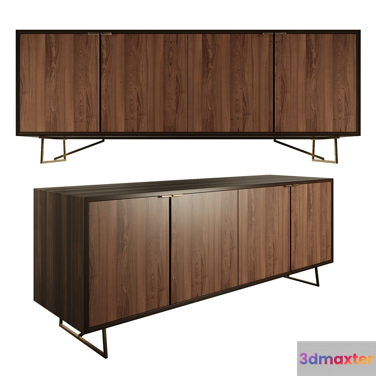 Madina walnut sideboard