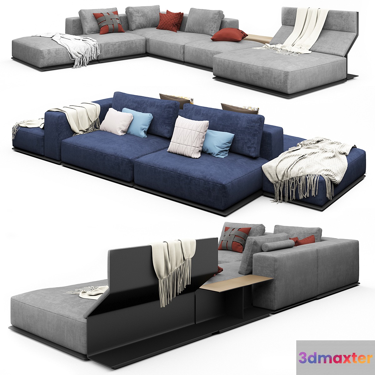 Poliform Westside Sofa 3D Max