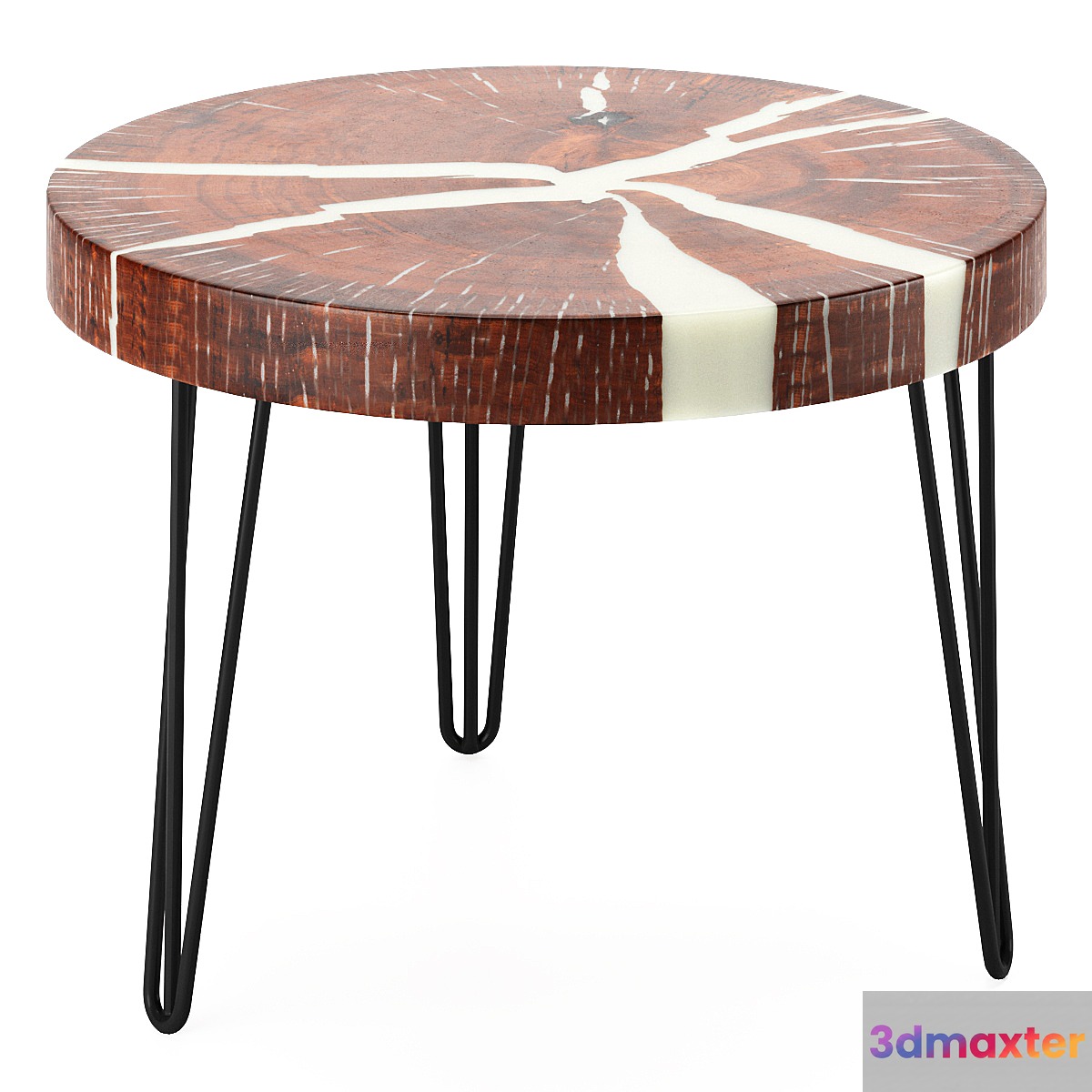 T06L _Oak Cutting Circle 3D Max