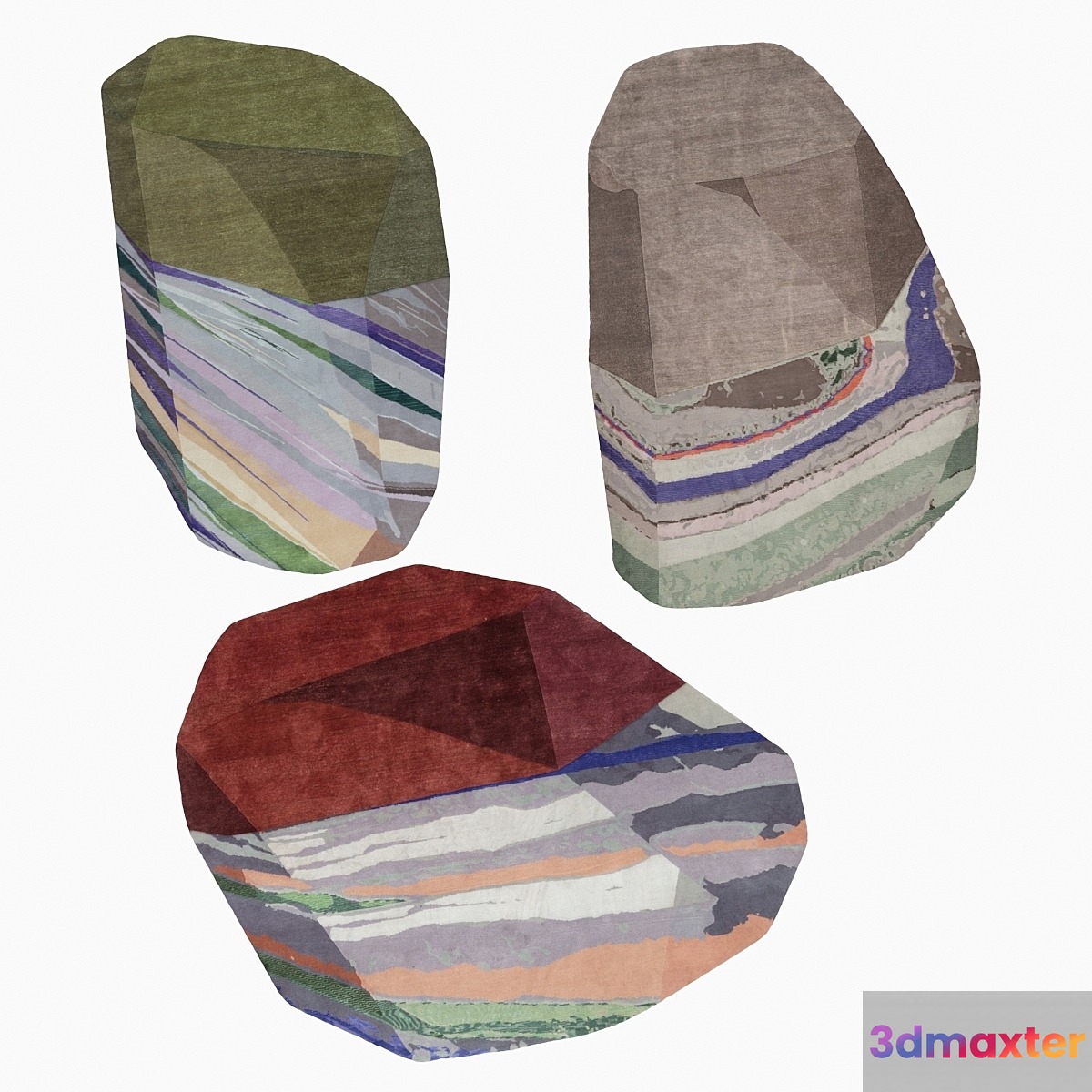 Carpet Fordite by cc-tapis 3D Max