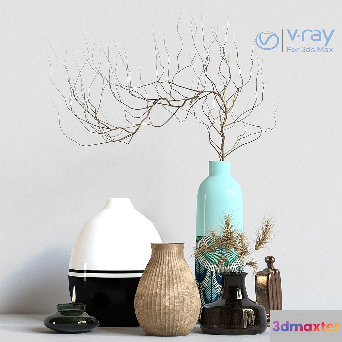 decorative set 06 3D Max