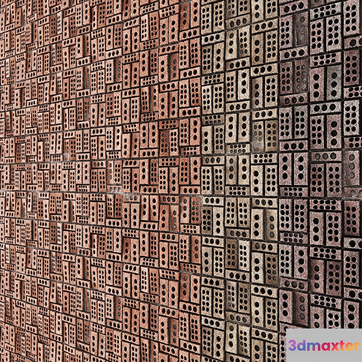 brick-23-material 3D Max