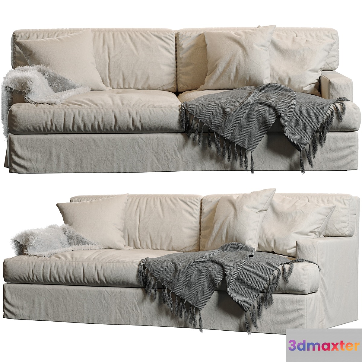 meridiani james sofa 3D Max