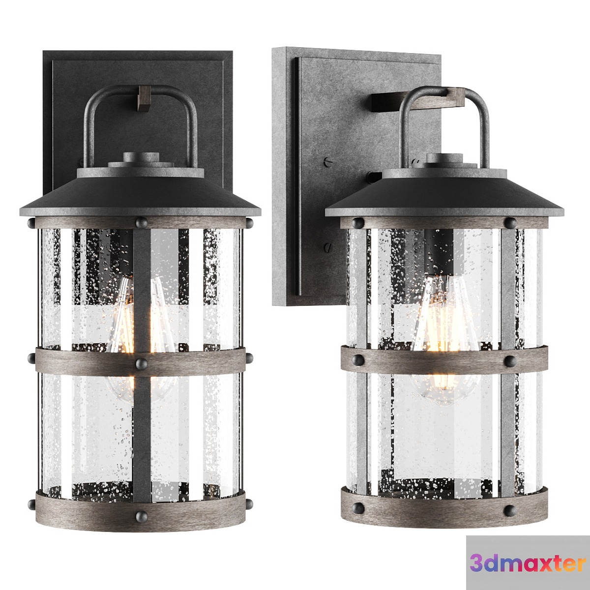 Hinkley Wall Mount Lantern _ Wall Mount Lantern 3D Max