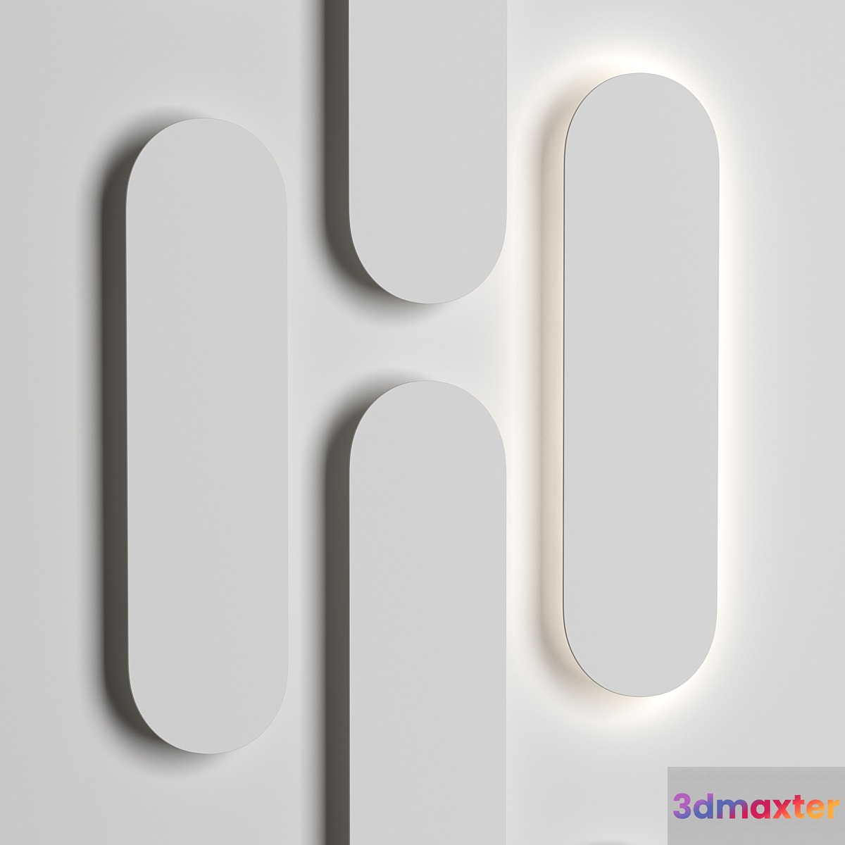 Forstlight Shild Wall Light 3D Max