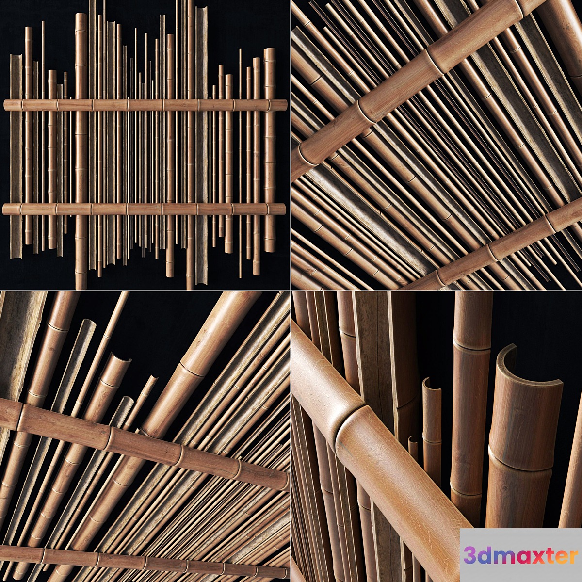 Bamboo gutter decor n1 _ Bamboo Gutter Decor