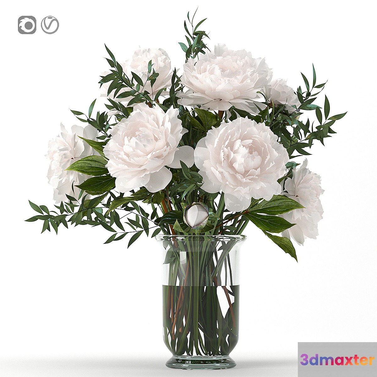 Bouquet 8 3D Max