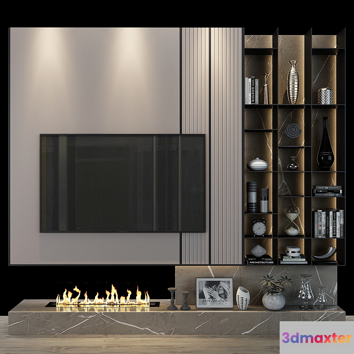 TV shelf 098 3D Max