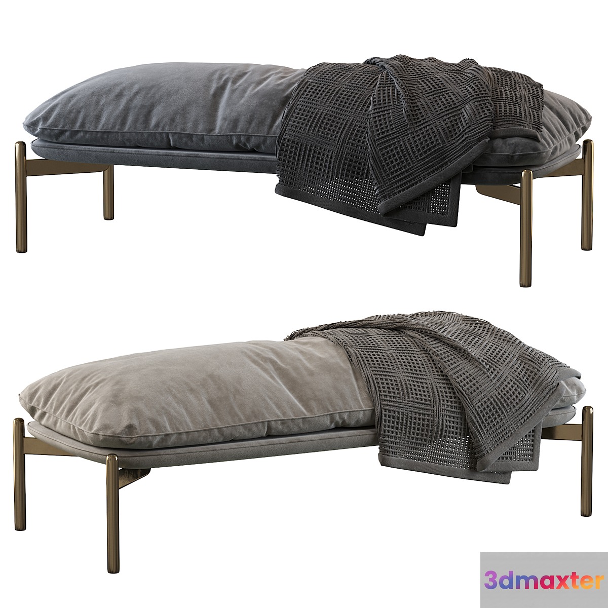 Cloud Bench & Tradition 3D Max