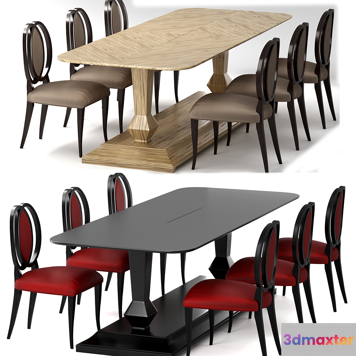 Cristaux table Sidonie chair Christopher Guy - No.2