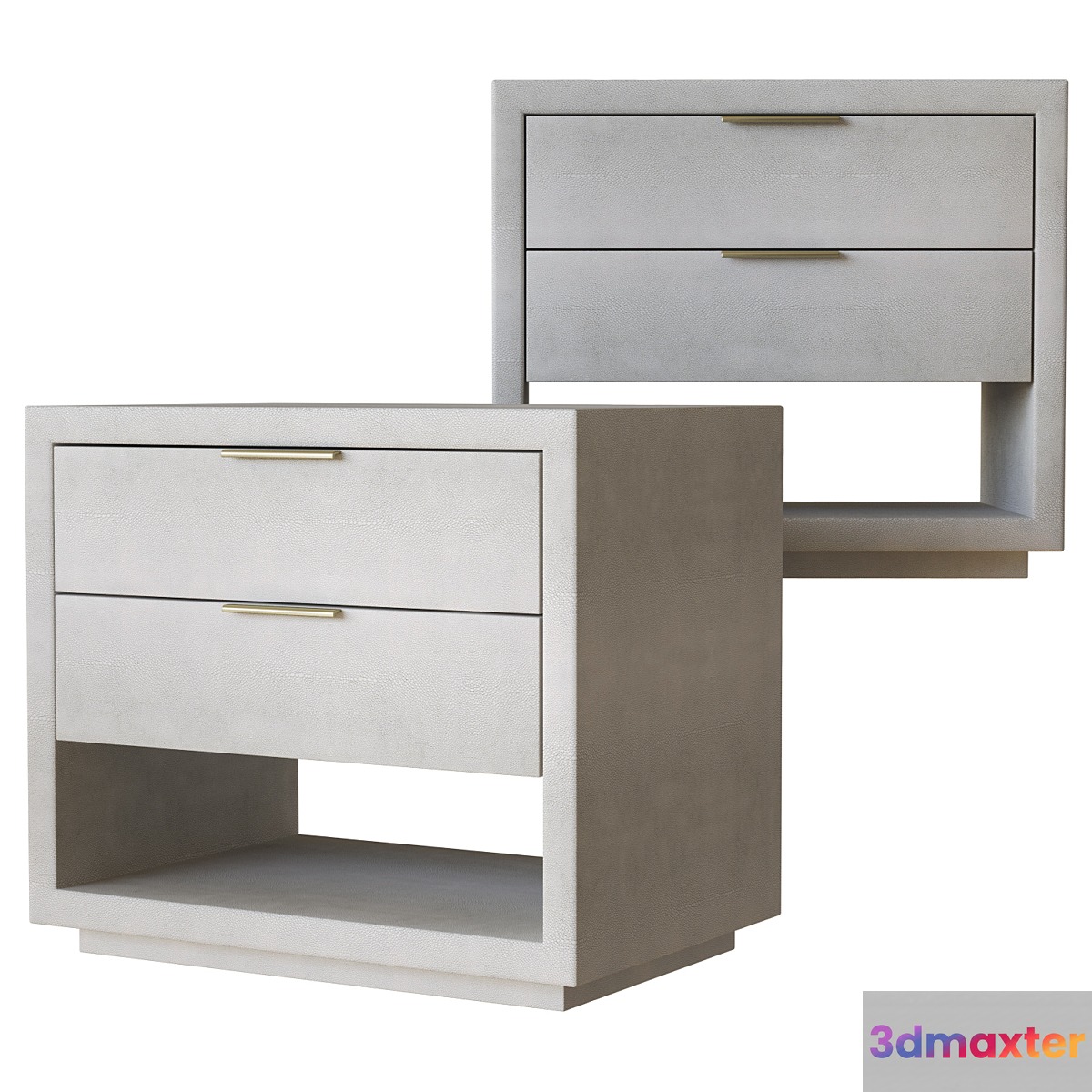 nightstand brass rhbaby & child 3D Max