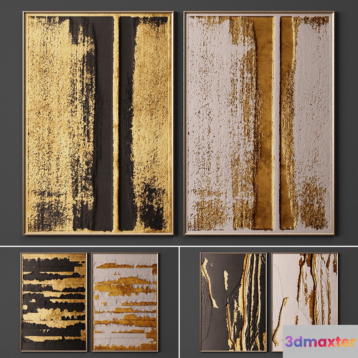 Collection of paintings-132 3D Max