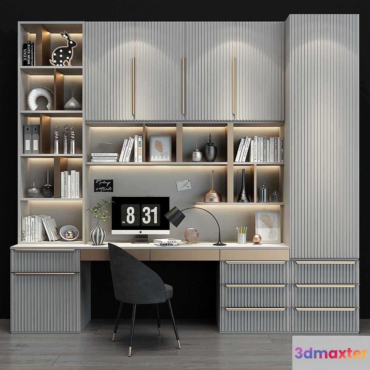 Furniture composition_0186 3D Max