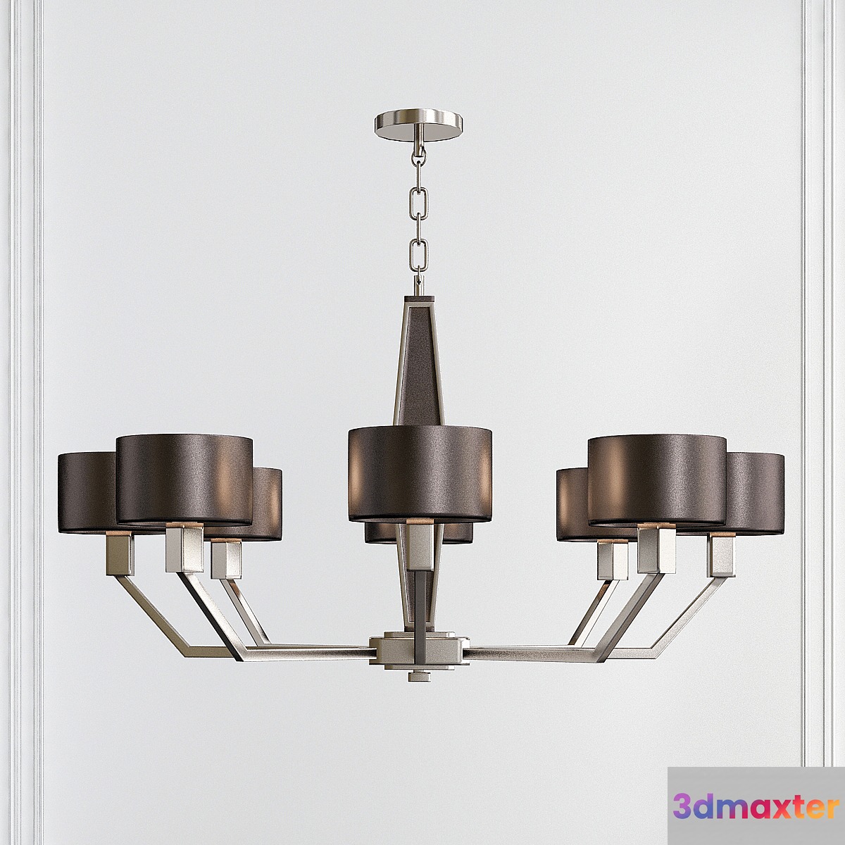 Piramide chandelier 3D Max