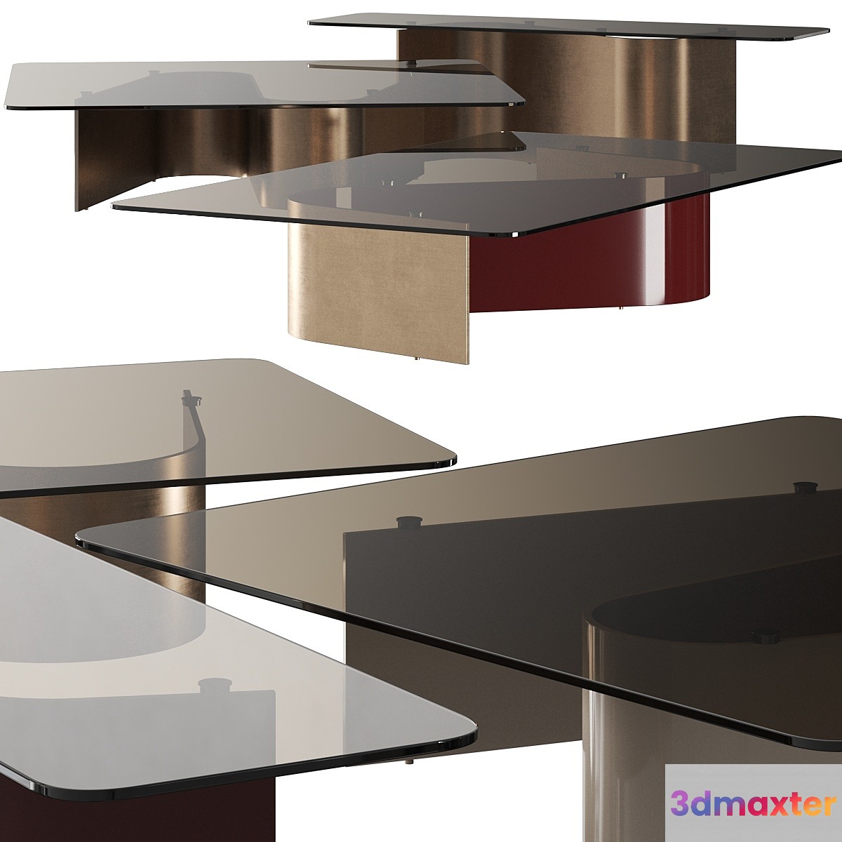 Minotti Bender Coffee Tables - No.4
