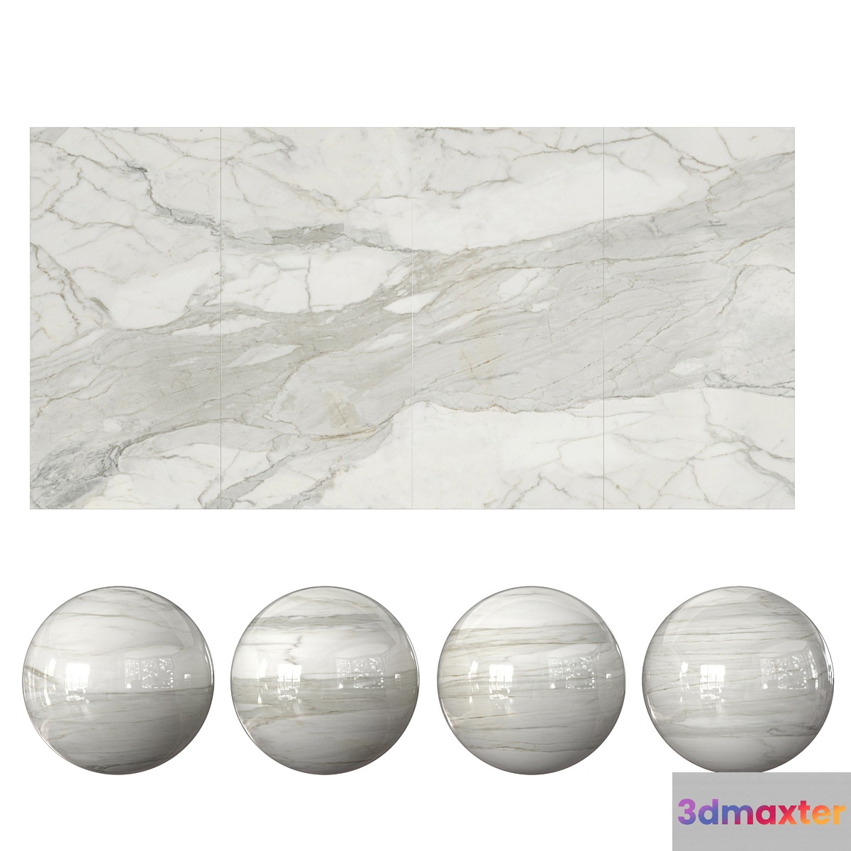 calacatta roman 3D Max