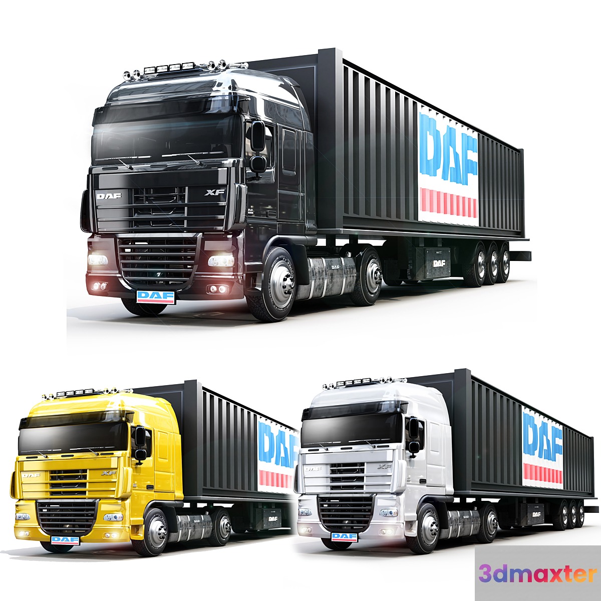Daf xf 3D Max
