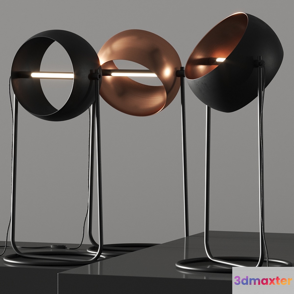 Laurameroni Globe Table Lamps 3D Max