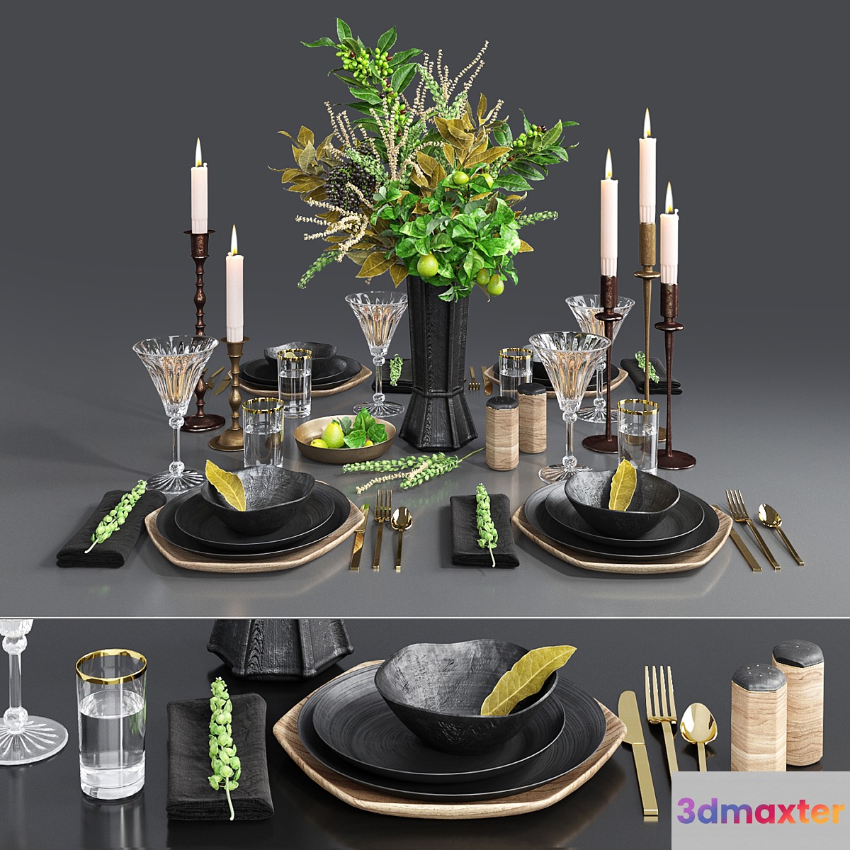 Aromatic Table Setting