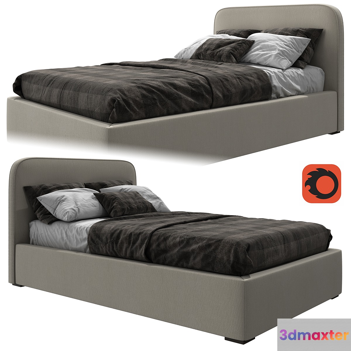 Bed KD820 from Delavega