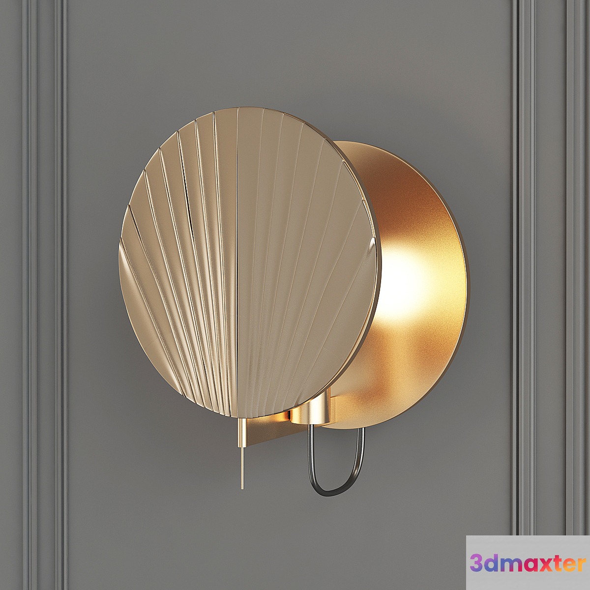 Guinea Wall Lamp Green by Servomuto 3D Max