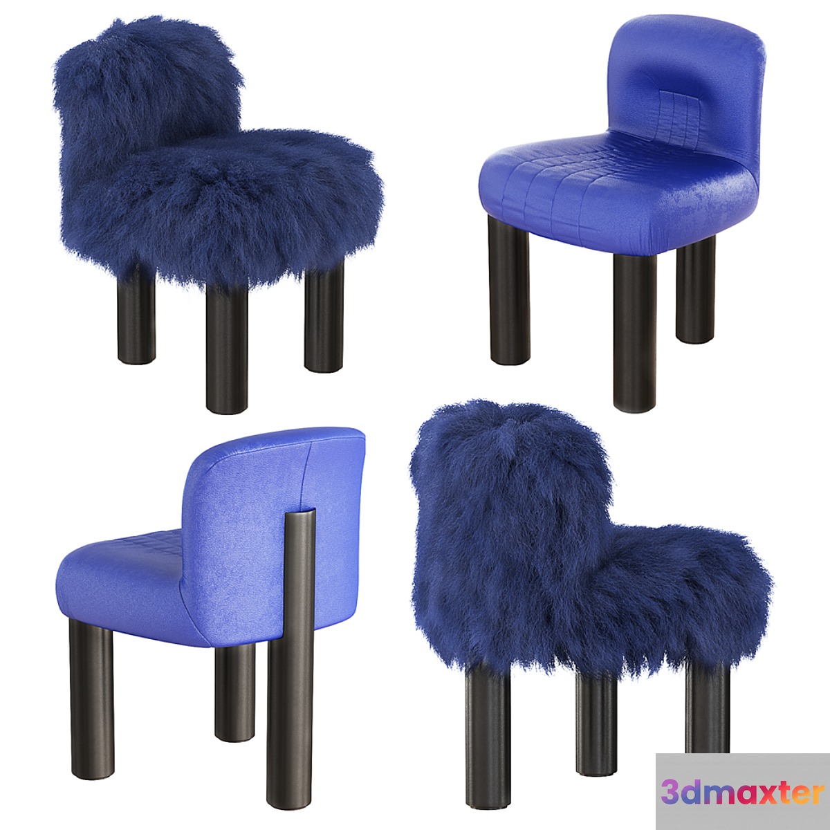 Botolo high armchair 3D Max