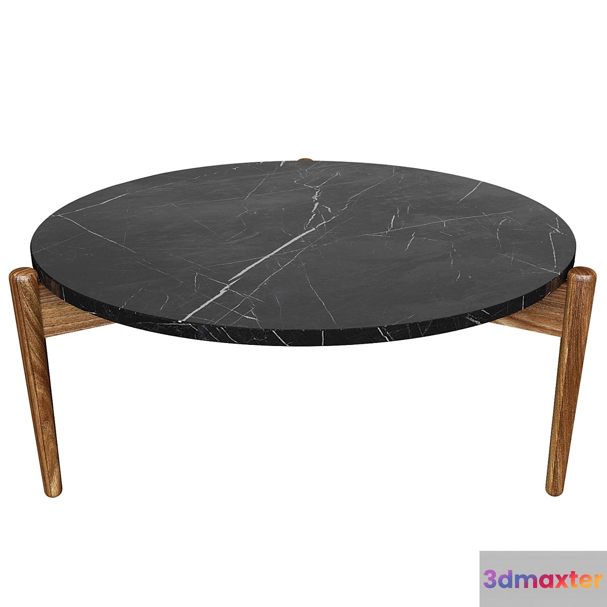MARBLE & WOOD COFFEE TABLE 2