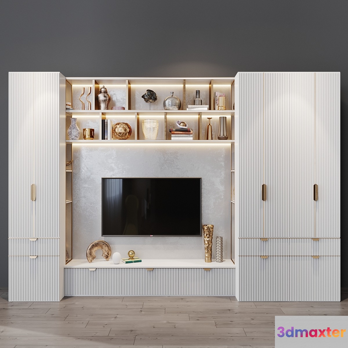 tv set 144 3D Max