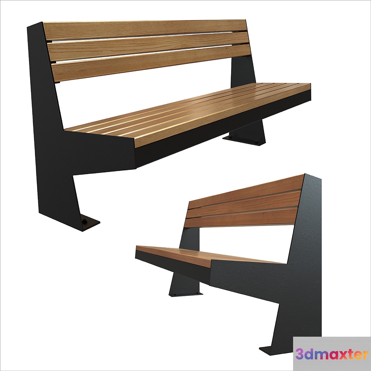 bench Park 4 3D Max