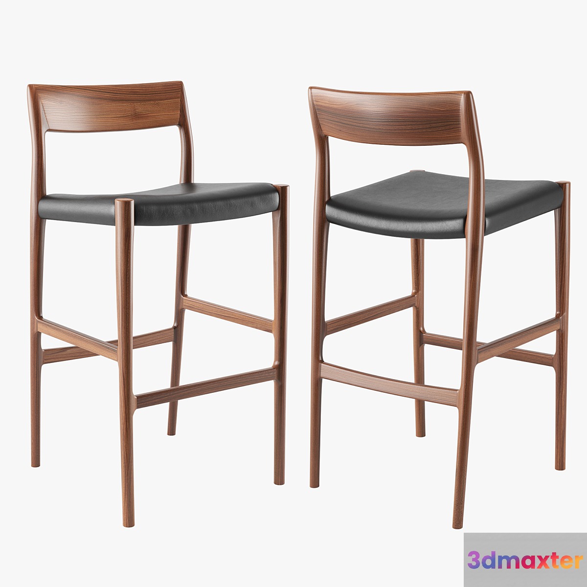 Moller Model 77B bar stool - No.2