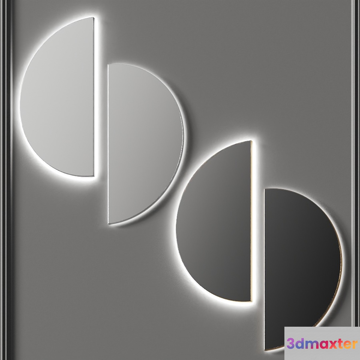 Antonio Lupi Design Spicchio Mirrors 3D Max