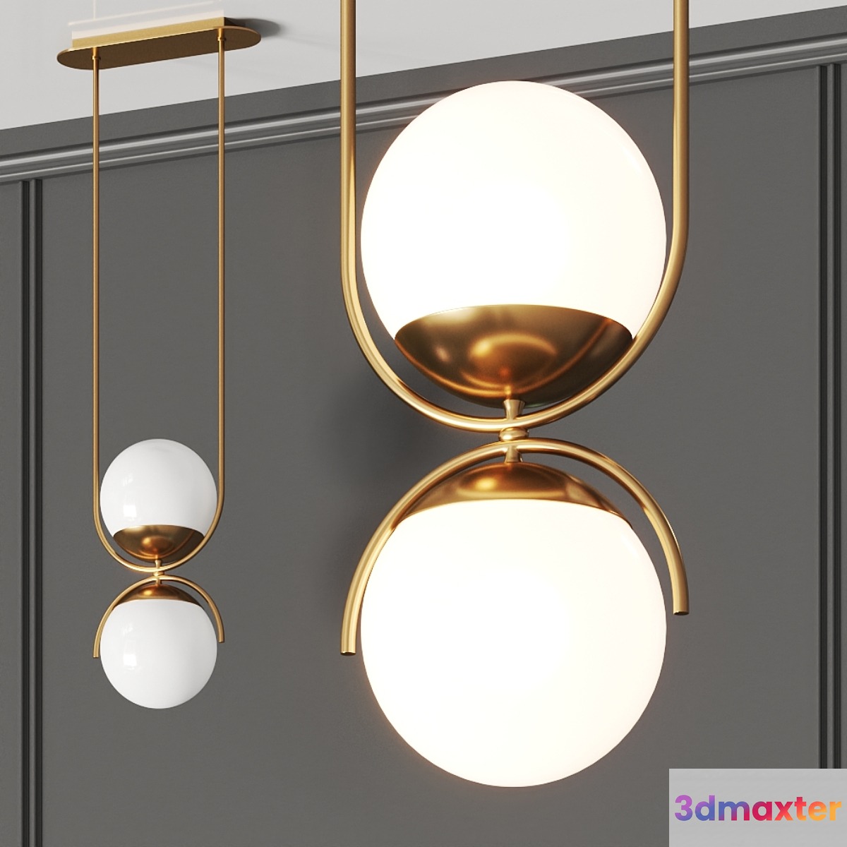 Crate and Barrel Rondure Globe Pendant Light - No.4