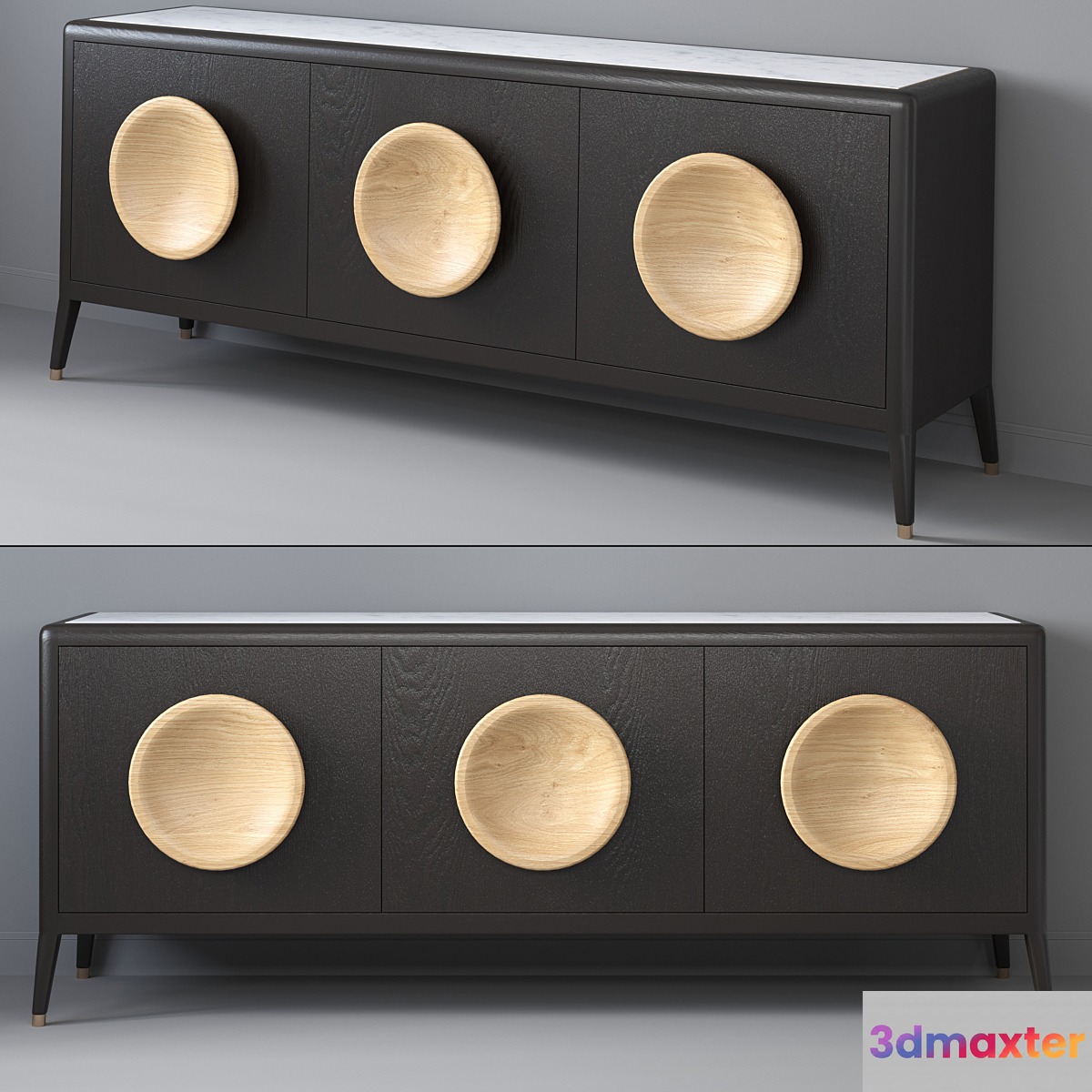 Theodore Alexander Collins Dresser II 3D Max