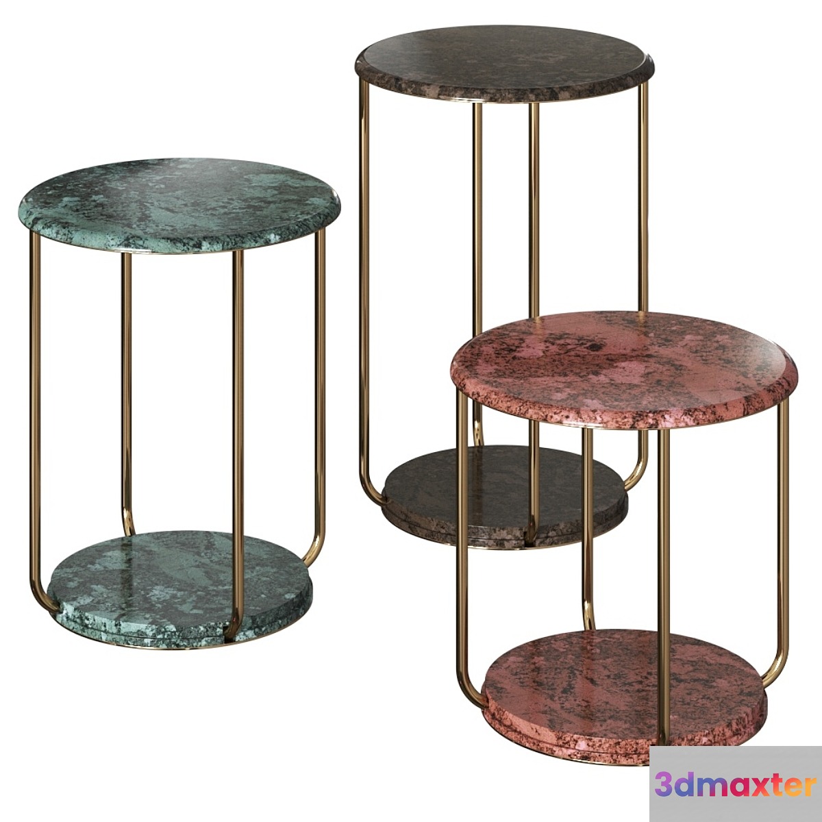 Etro Home Interiors Ambar Side Tables