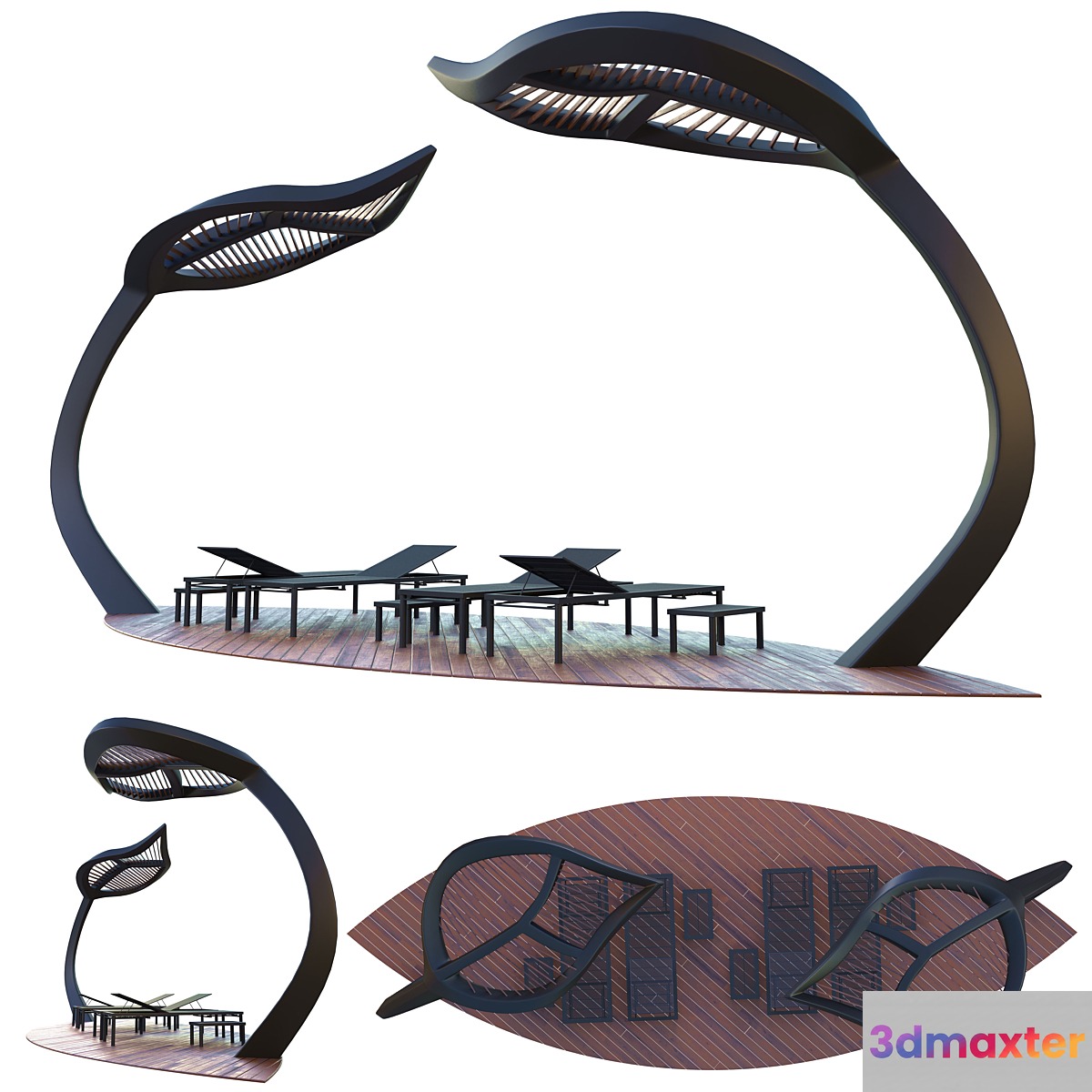 Pool furniture set