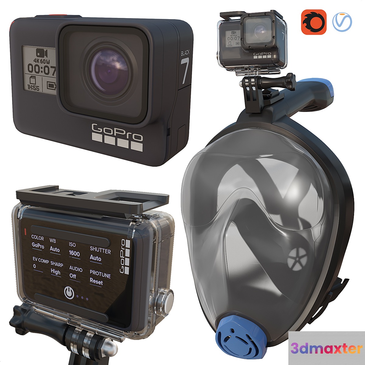 GoPro7 Diving Mask - No.3