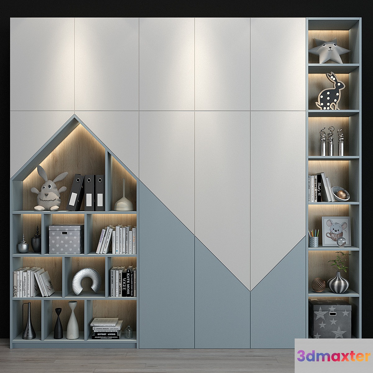 Furniture for a children 0192 3D Max