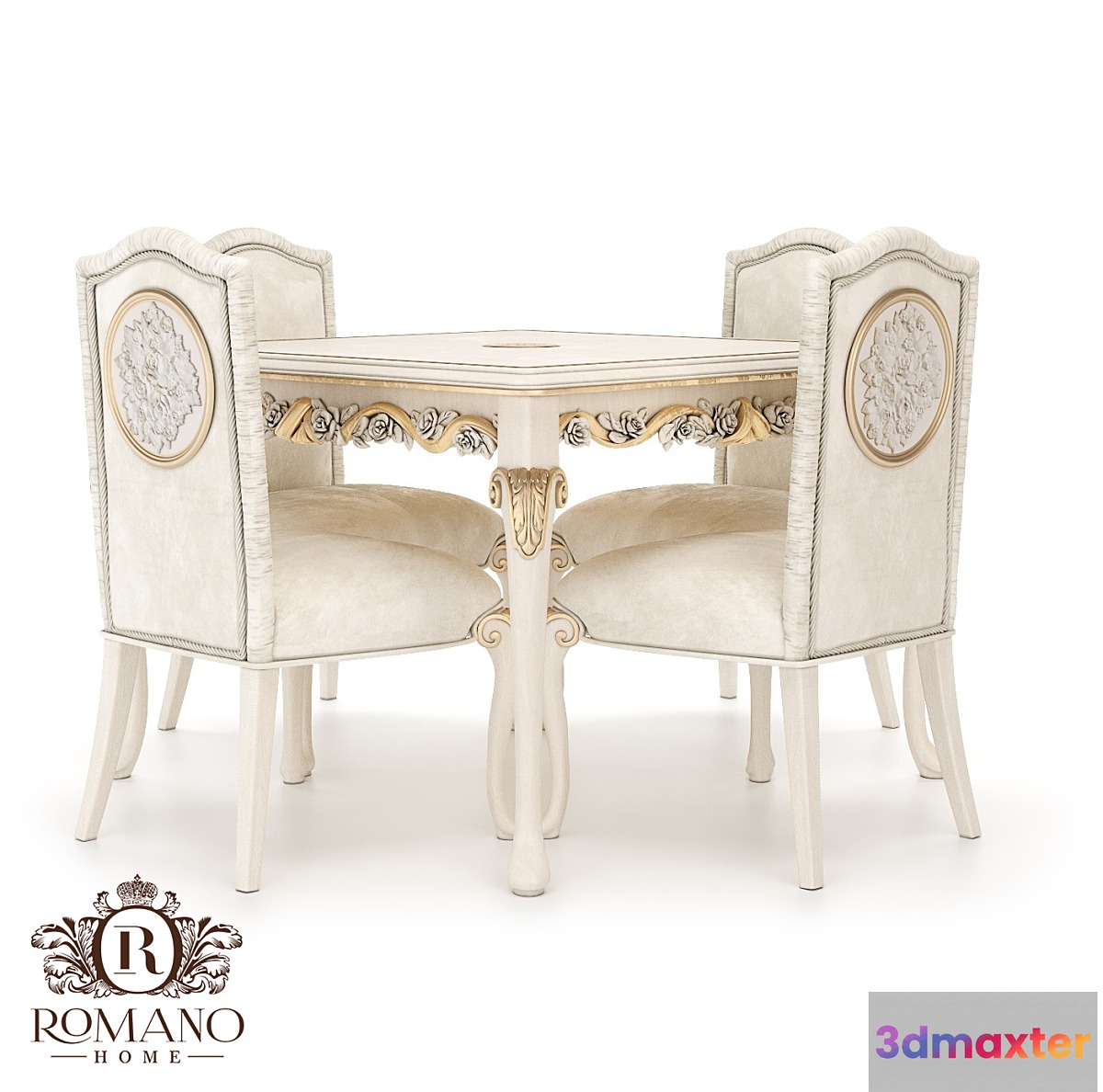 (OM) Nicole Romano Home Lunch Group 3D Max