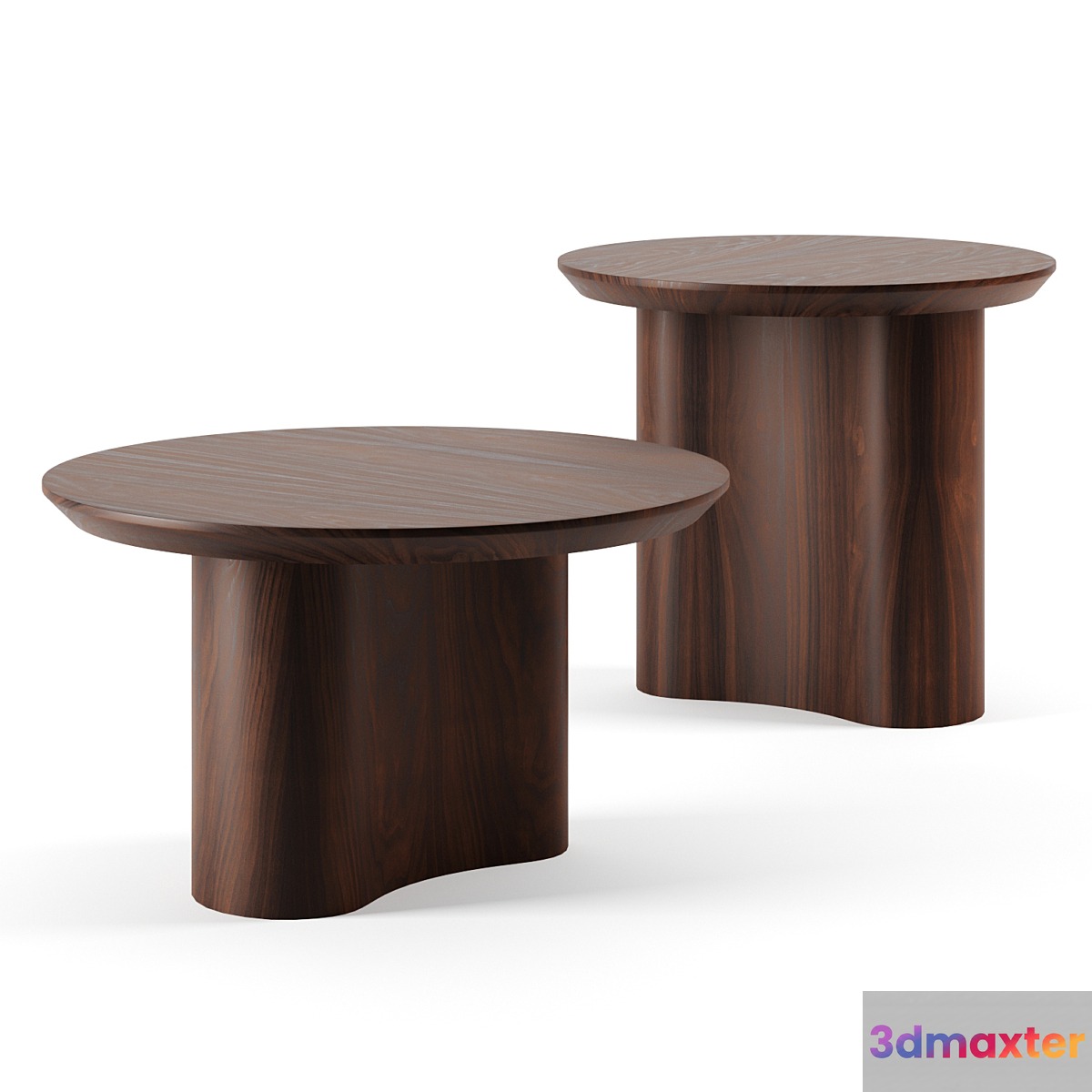 Prince side tables by Grazia & Co 3D Max